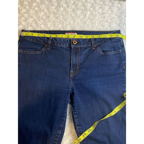 Tommy Hilfiger Womens Size 12 Cropped Jeans Dark Denim 2016 Tag - Picture 9 of 14